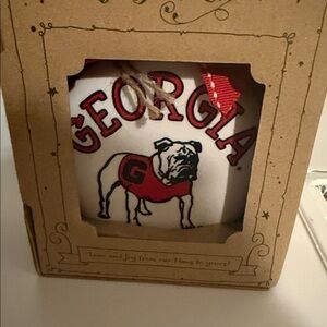 Georgia Bulldog Ornament